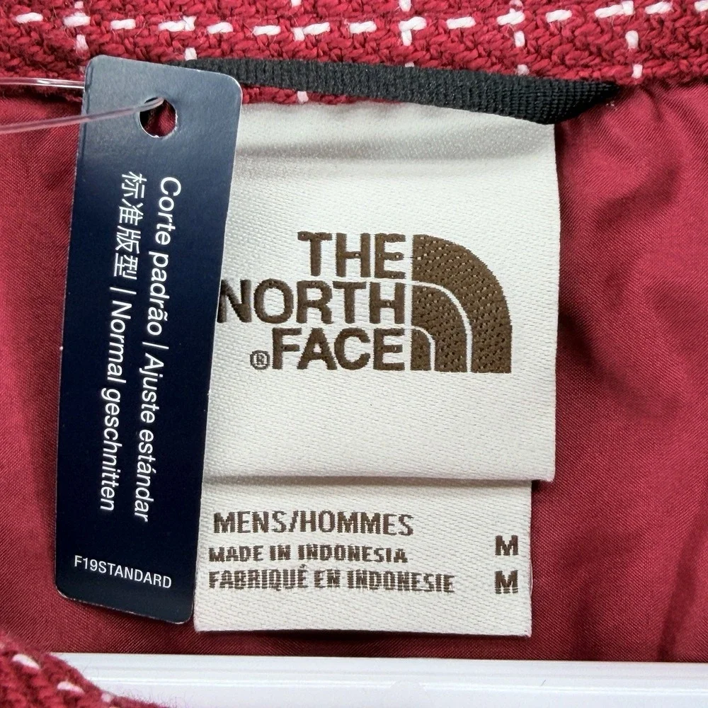 The North Face Valley Twill Flannel Shirt Mens Medium Red Plaid Long Sleeve